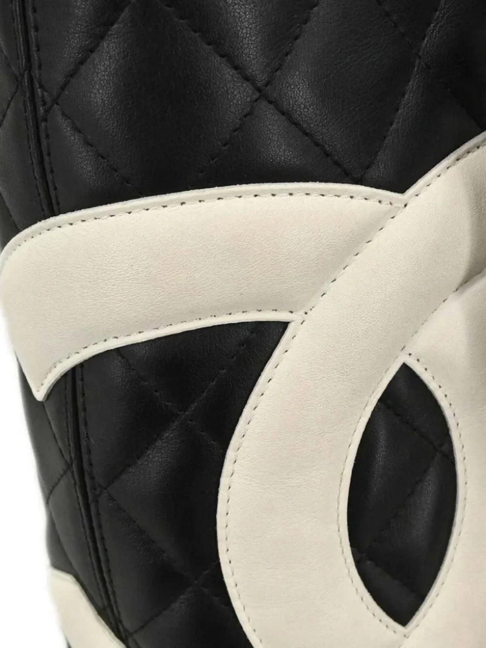 Chanel Black Calfskin Cambon Ligne Tote Handbag